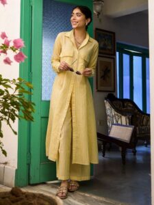 handloom cotton tunic with pants